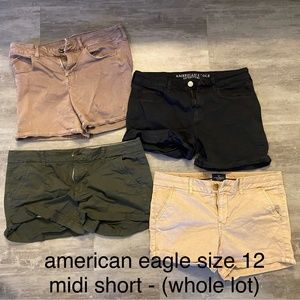 american eagle shorts - read description *